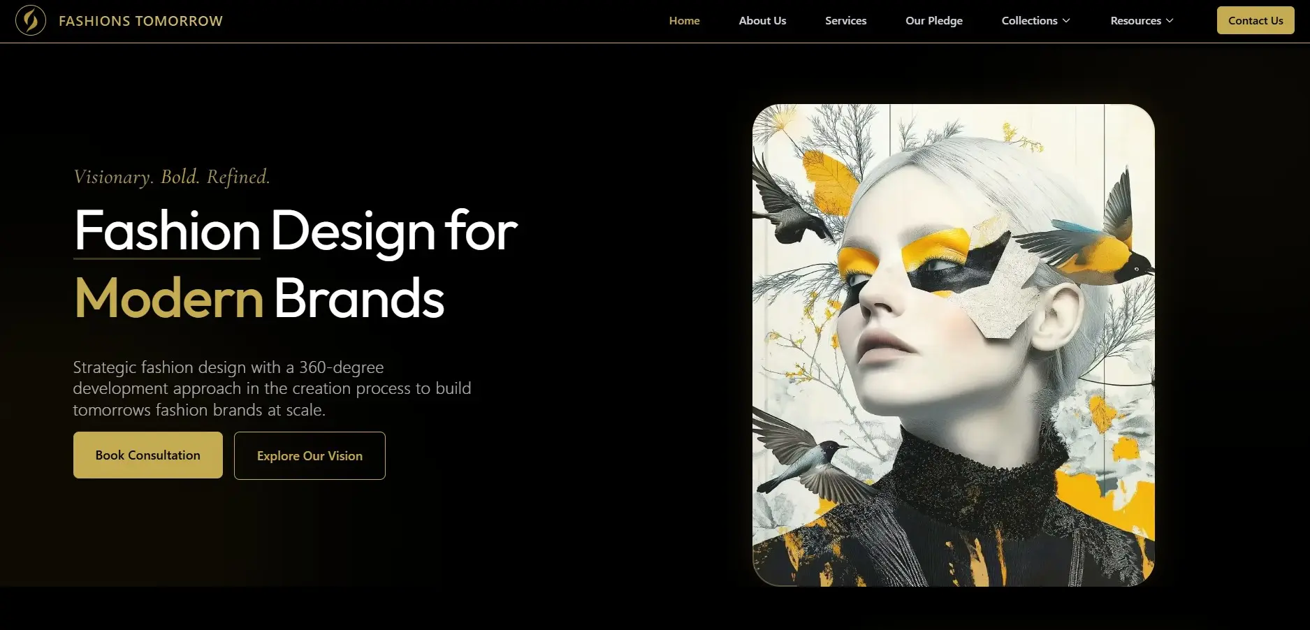 Fashions Tomorrow — web development